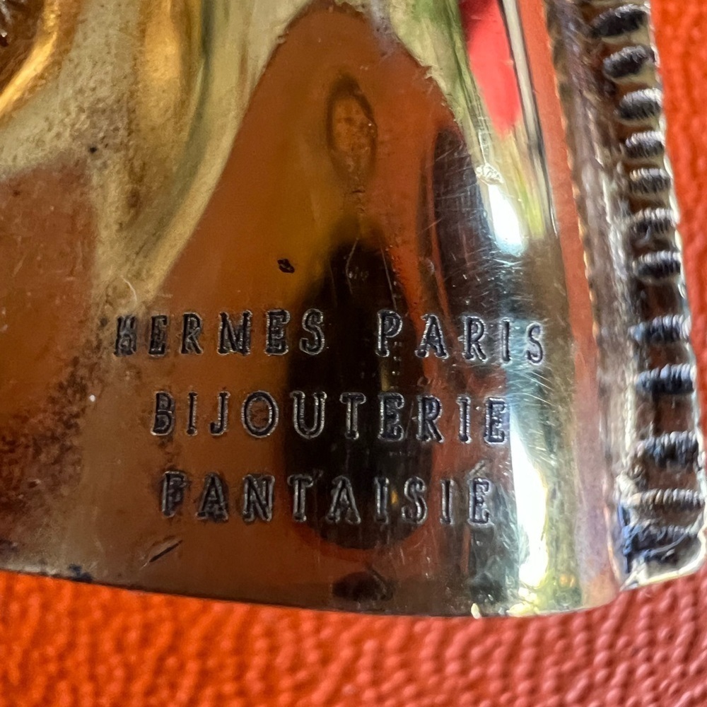 Hermes Bijouterie Fantaisie Horse necklace - Picture 7 of 7
